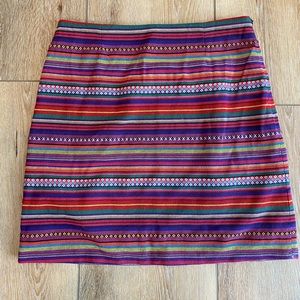 Shrinking Violet Multi-color Skirt
